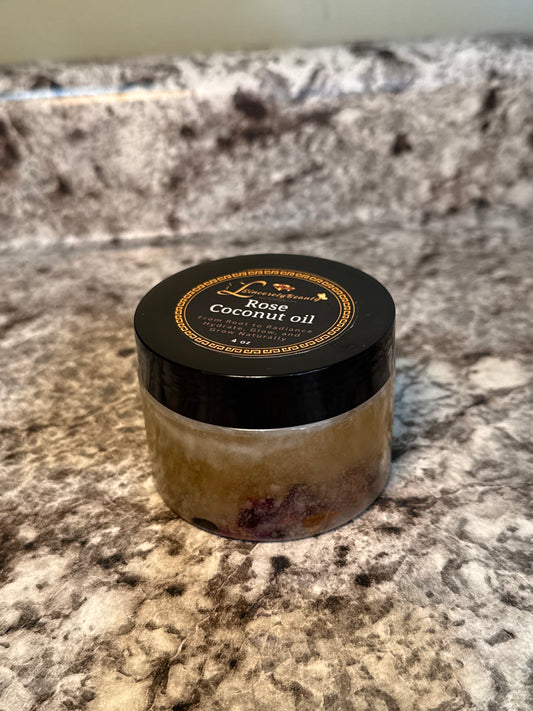 Rose coconut oil