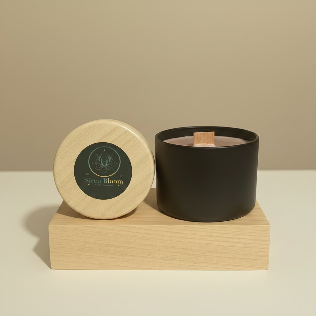 Siren Bloom- Collage Candle